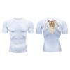Compression Shirts for Men Gym Workout Baselayers Athletic Fashion Ultra-Light Quick Dry Moisture-Wicking  T-shirts Tees Short Sleeve Rash Guard