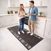 [5] ZORRO GREY 100x180cm Anti-slip Rug D7526