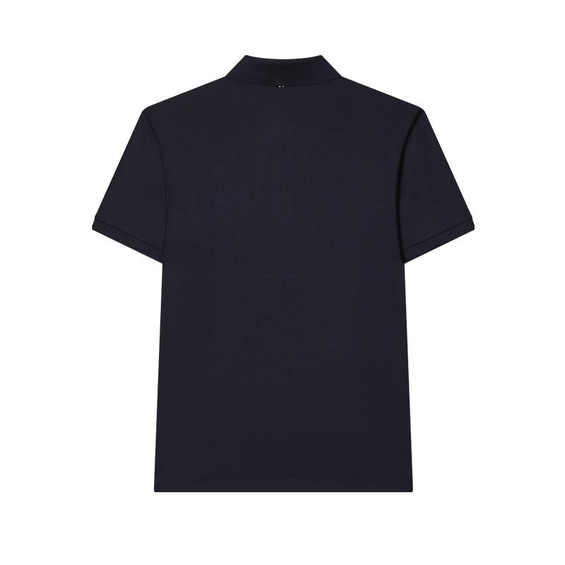 FILA Modern Heritage Simple Logo Polo Shirt Men tops Legendary-Blue F11M431111FNV