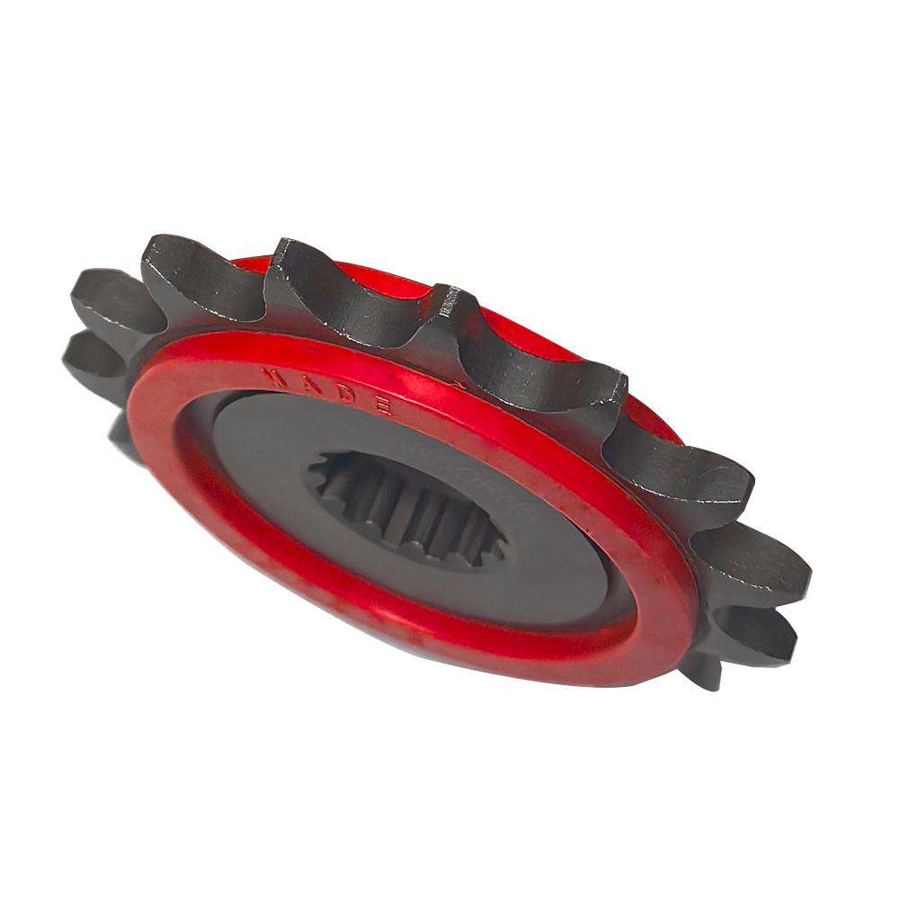 15T Silent Durable Motorcycle Front Sprocket Chain Wheel Front Fly Wheel Pinion For Suzuki GW250 GSX250R DL250