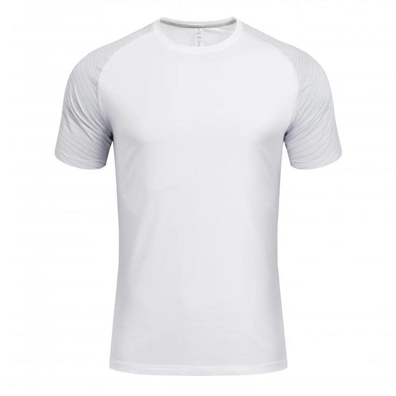 2024 Men s Quick-Drying Running T-Shirt - Summer Fitness Sportswear M чистый белый