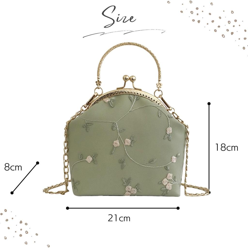 Harujio Yukata Shoulder with Clasp Frog Mini Shoulder Bag for and Popular for and Hakama Bag, Women's Bag, Handbag, Closure, Purse, Small, Yukata,