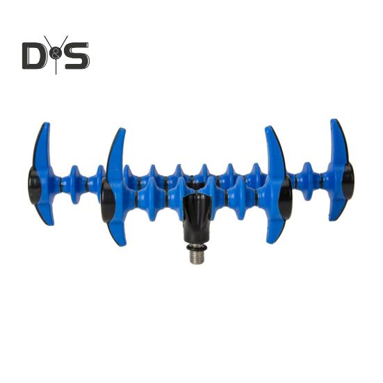 Fishing Rod Holder Screw-in Feeder Rod Rest Head Universal Fishing Pole Support Stand Bracket Carp Bank Sea Fishing Accessories