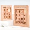 Double-Sided Wooden Multiplication & Number Recognition Board for Kids