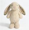 Juguete de Peluche de Conejo Floral Adorable de 23 cm Muñeco de Conejo Relleno Suave Abrazable con Orejas Florales Regalo de Cumpleaños para Niña Coleccionistas de Peluches