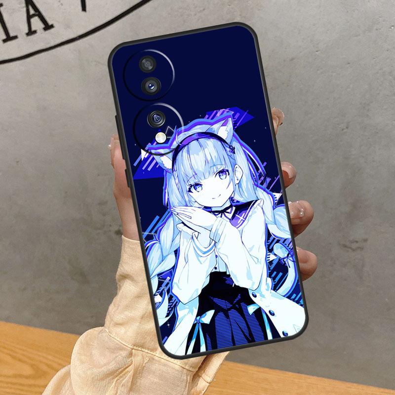 Minato Aqua Hololive Case For Honor Magic 8 Pro 5 6 7 Lite 90 70 50 400 200 X8c X8b X9a X9b X9c X9d Win RT Cover