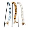 Funny Cat Stick Toy, Cat Toys for Indoor Cats, Interactive Cat Teaser Wand, Plush Kitten Toys, Cat Toy for Indoor Play Exercise