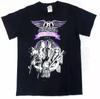Aerosmith Black T T-Shirt L Size Blu Ray DVD Rocks Donington 2014 Limited Edition