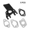 5 STUKS Carburateur Pakking Kit Motor Rubberen Pakkingen Voor GX160 VOOR GX200 Motor Grasmaaier Motor Tuin Elektrisch Gereedschap Accessoires