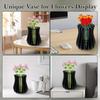 Wooden Vase Kit For Roses/Cherry/Blossom/Sunflower, For Botanical Collection, Stylish Home Vase Table Decoration Puzzle Stand