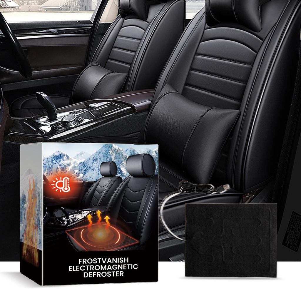Car Defroster Heating Pad Compact Cold Weather Auto Windshield Snow Ice Remover Heater For Truck Sedan Minivan Morning Routine