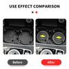 1/2Pcs Diamond-studded Car Coaster Cup Holder Anti-skid Pad For Chevrolet Cruze Lacetti Captiva SS Z71 Equinox Trax Impala Spar