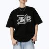 2026 Summer Hot Sale Summer Street Hip Hop D12 Band Oversized T-shirt Men Women Printed Casual Outdoor Cotton T-shirt Cotton Gothic Round T-shirt