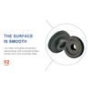 Hand Drill Gear 47 Teeth Outer Diameter 37mm Inner Bore 10mm With Keyway 3mm Hand Drill Accessories
