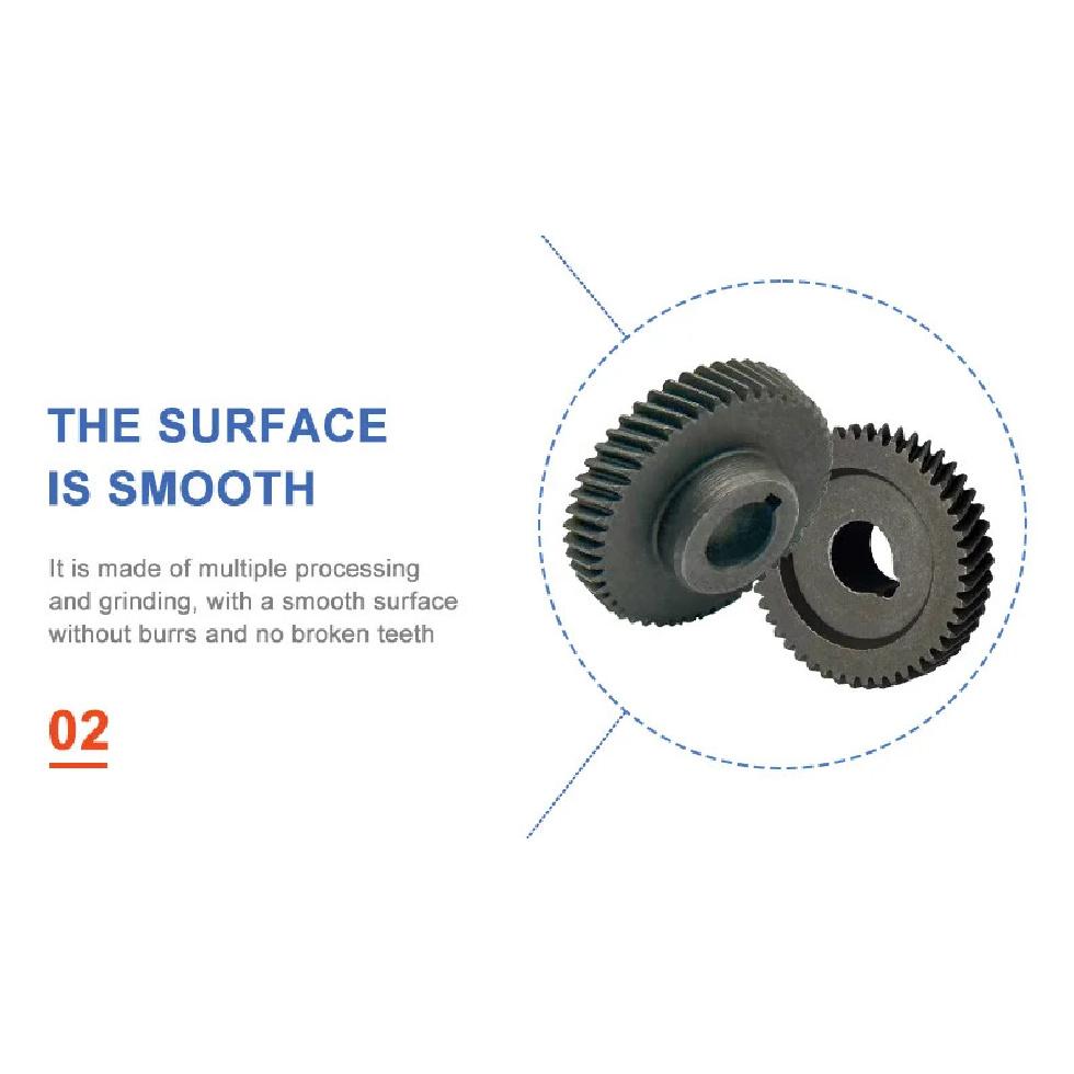 Hand Drill Gear 47 Teeth Outer Diameter 37mm Inner Bore 10mm With Keyway 3mm Hand Drill Accessories