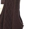 Unused PAULE KA Made In Italy Cashmere Blend Knit Vest M Brown Women Used