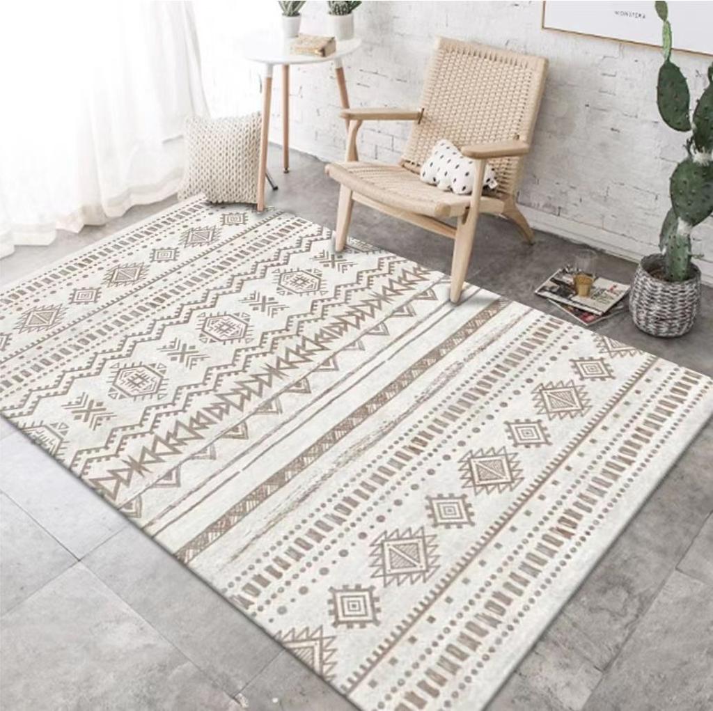 Europe Persia Style Retro Carpet Living Room Sofa Bedroom Bedside Study Kitchen Entrance Door Rug Non-slip Luxury Decor Mat