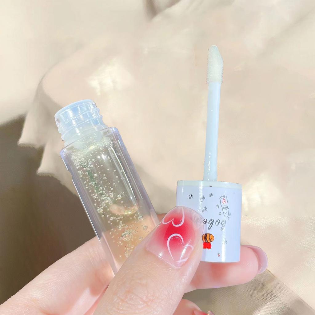 Honey Bee Lip Oil Autumn Lip Care Lip Balm Lip Moisturiser Repair Dry Cracked Peeling Lip Oil for Men and Women