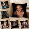 Hot Singer A-Adele 30 Cushion Cover Soft Plush Double-Sided Printed Sofa Pillow Cushion Cover | Cozy All-Season Decor Gift