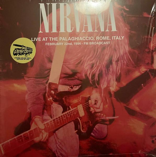 

LP Пластинка NIRVANA - Live At The Palaghiaccio, Rome (Красный JACK023RED&GREE Дорогой Босс. 2023 Европа Рок