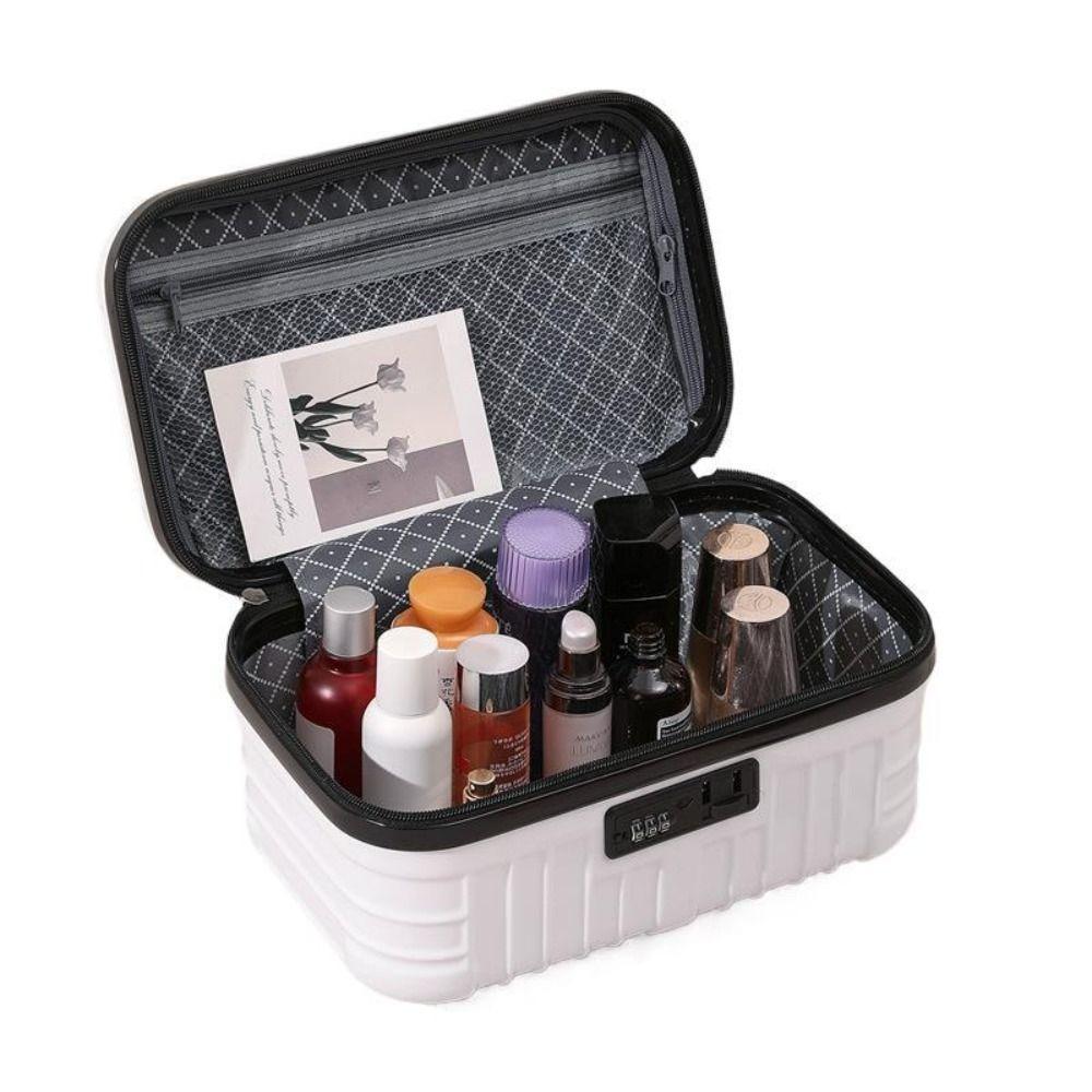 Large Capacity Toiletry Storage Bag 17 Inch Mini Luggage Bag Makeup Bag  Women's Handbag