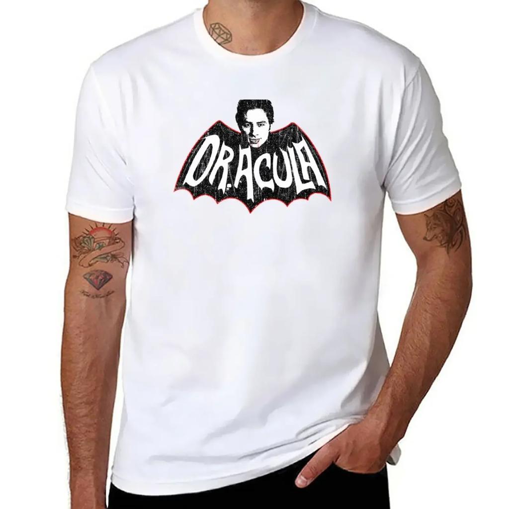 Dr Acula TShirt Plain Summer Tops Kawaii Clothes Mens Tall T Shirts