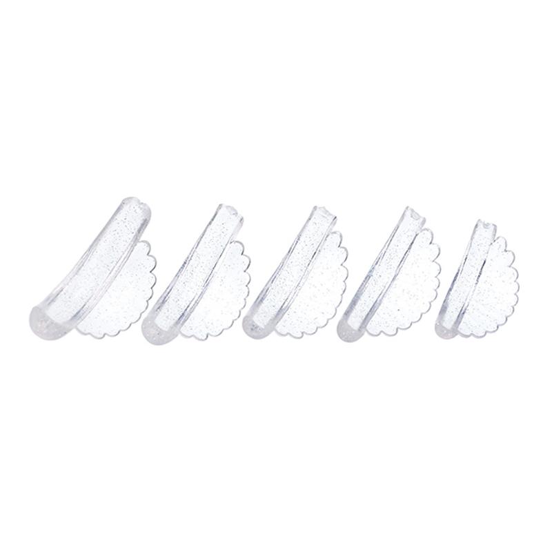 5 Pairs/Box Silicone Eyelash Perm Pad Recycling Lashes Rods Shield Lifting 3D Eyelash Curler Accessories Applicator Tools