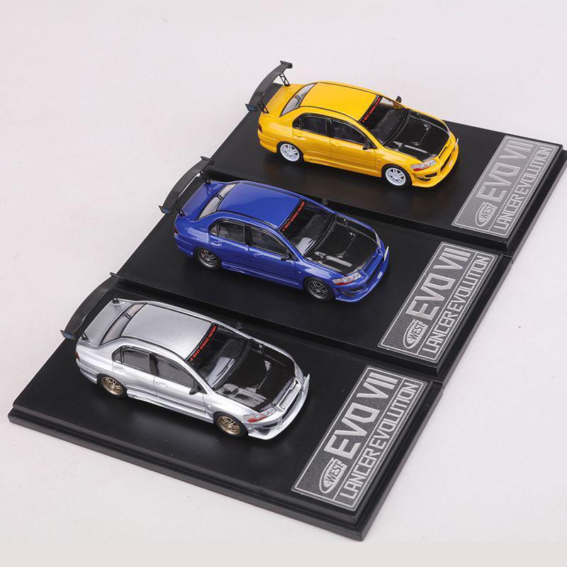1:64 Mitsubishi Lancer EVO VII Alloy Car Model