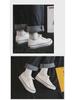 Men's Plush Canvas Shoes - Korean Casual, Versatile, Warm, Sneakers for Fall & Winter (N01)
