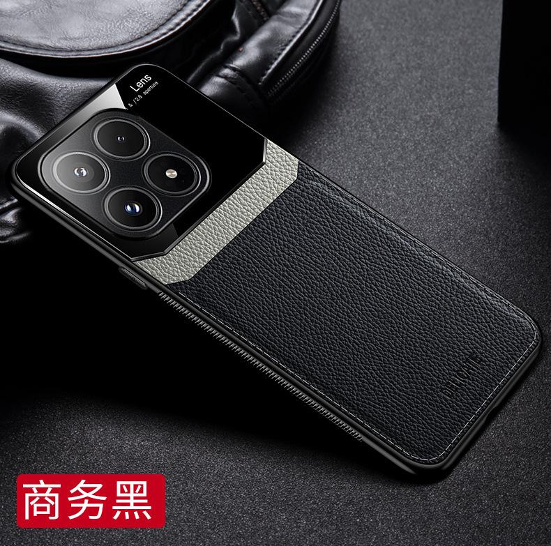 Beliebte Xiaomi 17PRO Handyhülle, Augenschutz, Lederoptik Xiaomi 17 All-Inclusive Anti-Drop Silikon Schutzlinsen Hülle ist geeignet.