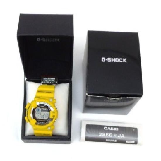 

USED CASIO Watch G-SHOCK FROGMAN GF-8250-9JF Yellow жовтий