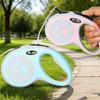 5M Retractable Dog Leash, One-Hand Brake Anti-Slip Pet Traction Rope for Small Medium Pets