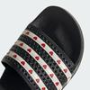 KH9952 Adidas Adilette Slides Core Black Wonder White Better Scarlet (Women's)