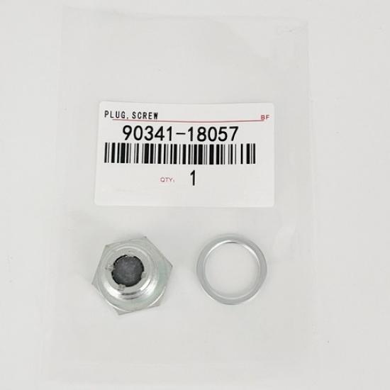 NEW FOR Toyota 90341-18057 PLUG AND 12157-10010 GASKET REAR AXLE DRAIN PLUG