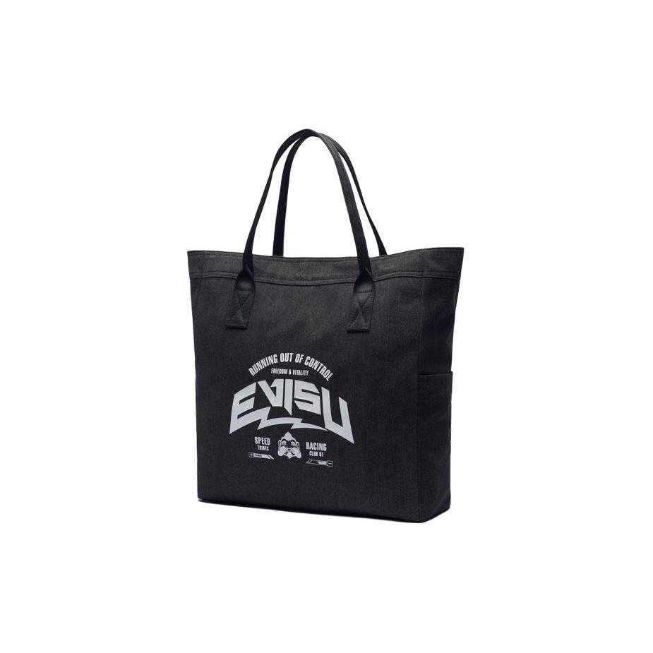 New EVISU Denim One Shoulder Handbag Regular Men's Black 2ESHTU3BG852XXCTBKMT