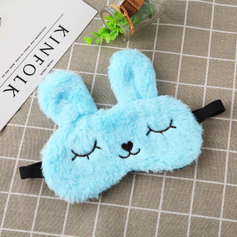 Cute Winking Rabbit Eye Patch Cartoon Shading Sleep Goggles Cold and ...
