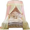 Summer New Luxury Mosquito Net Princess Elegant Bedding Curtains Dome Hanging Bedding Canopy Two-color Anti Insect Tent