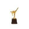 Martial Arts Gold Trophy Awards Plastic Model Gold Man Small Prize Cup Taekwondo Competition Craft Souvenirs Winner Award