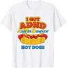 Retro Vintage Hot Dogs Graphic Tee for Food Lovers - Funny Style Shirt