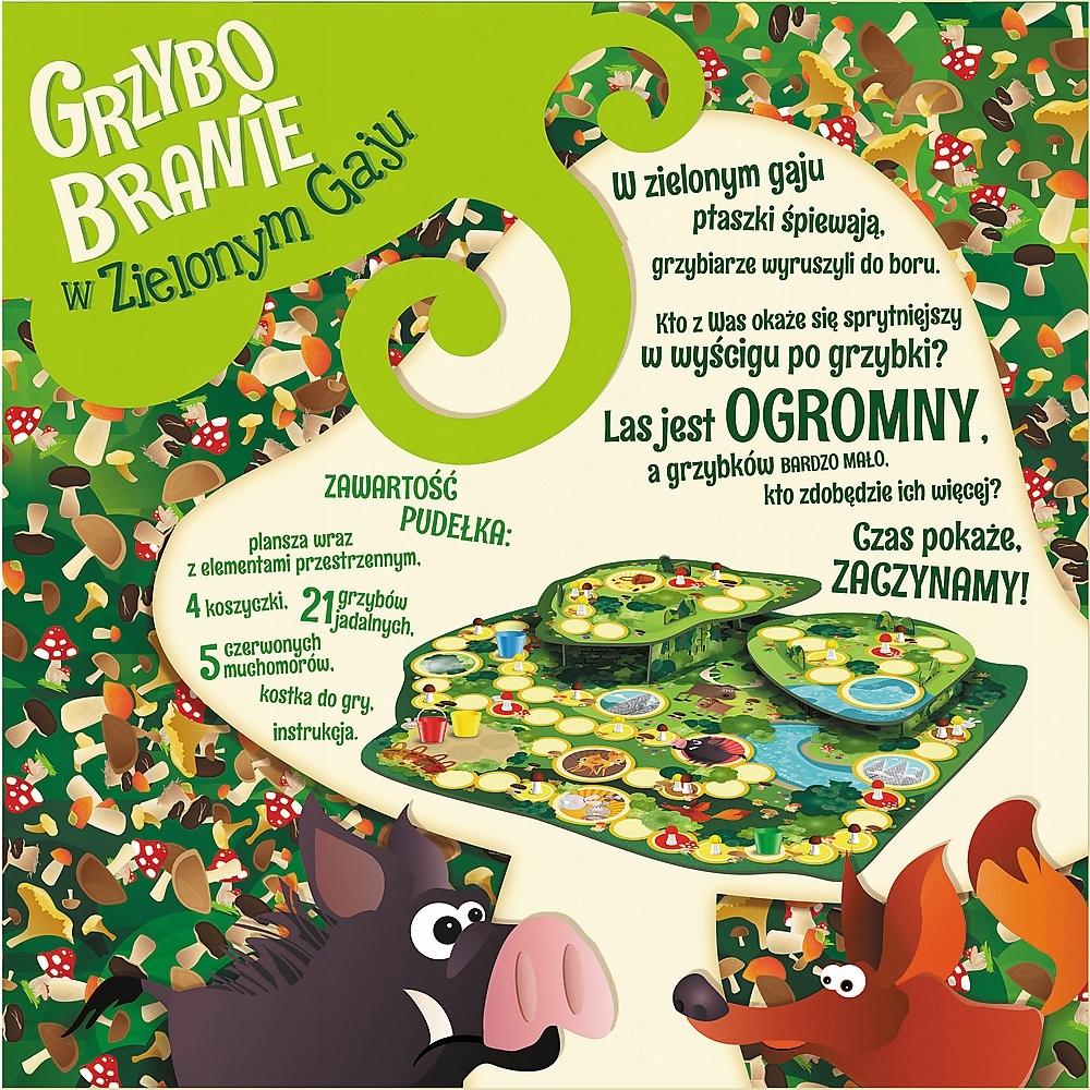 GRA GRZYBOBRANIE W ZIELONYM GAJU 00988