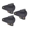 3 Pcs Flashlight   Suitable for   PolyTac 88850 Flashlight PU Leather Belt Holder