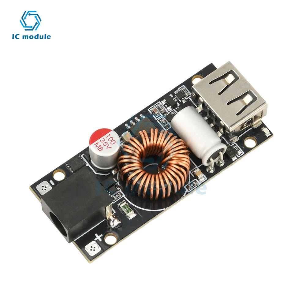 PD65W Fast Charging Module Multi-Protocol Mobile Phone Fast Charging Board DC 7-35V to USB/Type-C Car Charger for Phones Laptops
