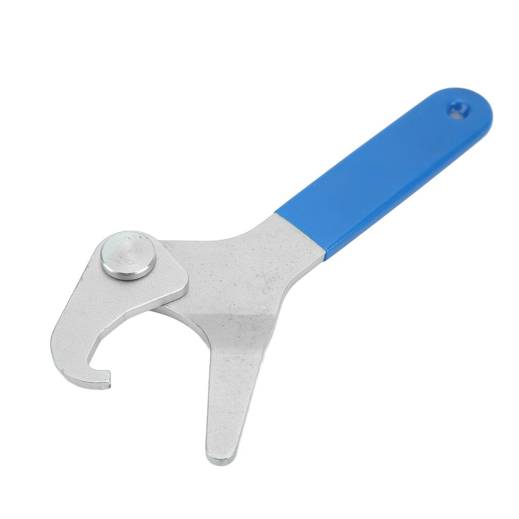 Motorcycle Shock Spanner Wrench Adjustable Hooked Jaw Anti Slip for 35mm‑75mm Spring Collars