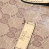Used GUCCI GG Crystal Tote Bag 189896 PVC Coated Canvas Leather Beige Brown Gold Used Women