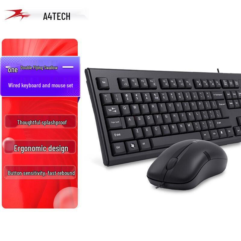 A4TECH WKM-1000 Wired Desktop/Laptop Keyboard