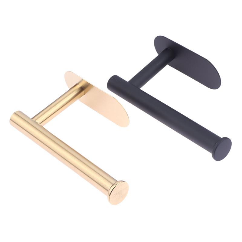 Selbstklebender Handtuchhalter ohne Bohren Edelstahl Toilettenpapierhalter Universeller Aufbewahrungsständer für Zuhause Küche Badezimmer