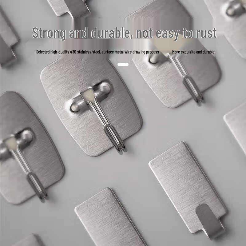 Chahua Heavy-Duty Adjustable Metal Adhesive Hook