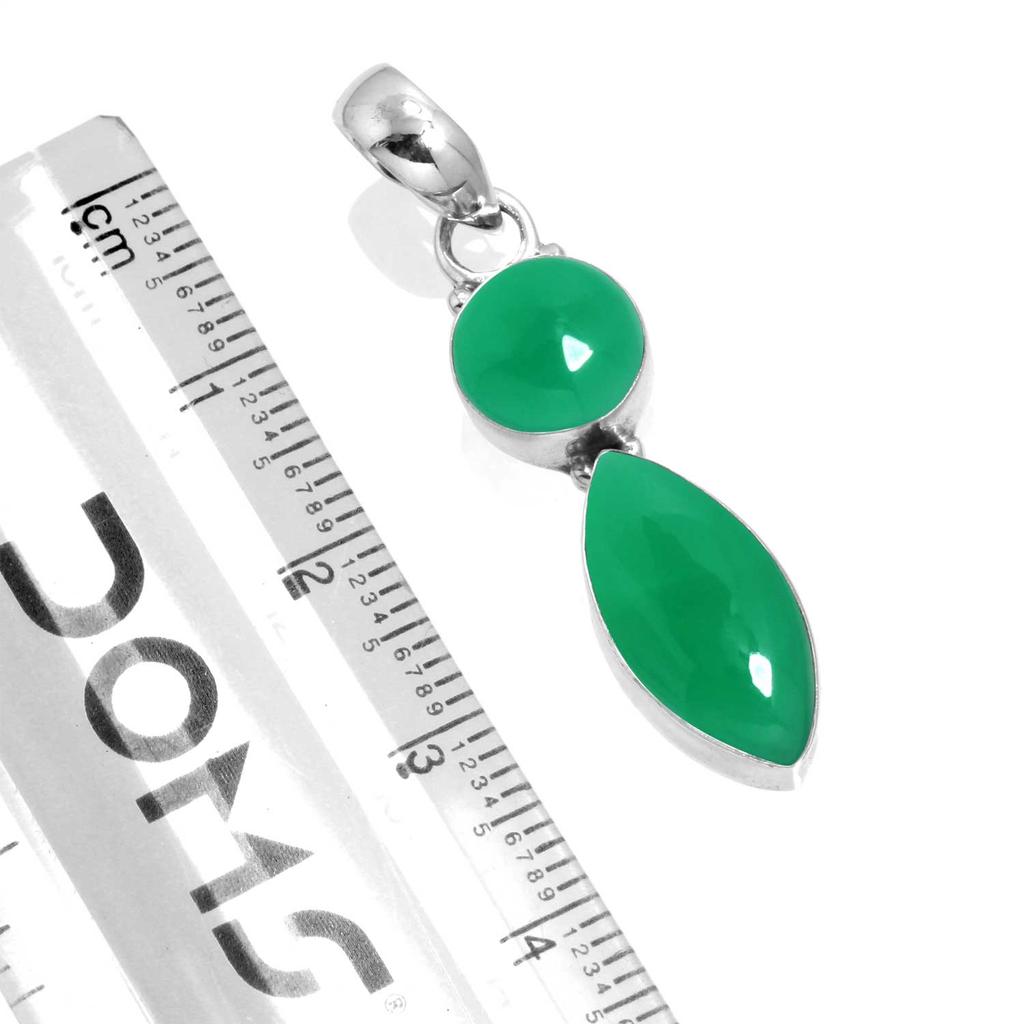 925 Sterling Silver Pendant Women Handmade Jewelry Valentine's Day Gift Amber Amethyst Black Onyx Carnelian Garnet Quartz Green Onyx Gold Stone