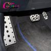Color My Life Car Pedals for Toyota Fortuner 2015 - 2023 AT Gas Brake Pedal Dead Pedale Pad Protection Cover Stainless