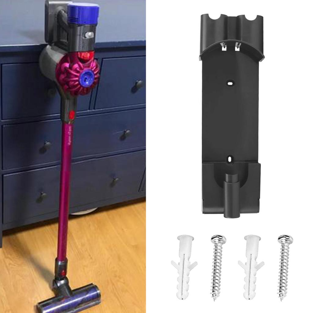 Wall Mount Docking Station for Cordless Vacuum Cleaner Heavy Duty Plastic Bracket Organization Accessories Securely